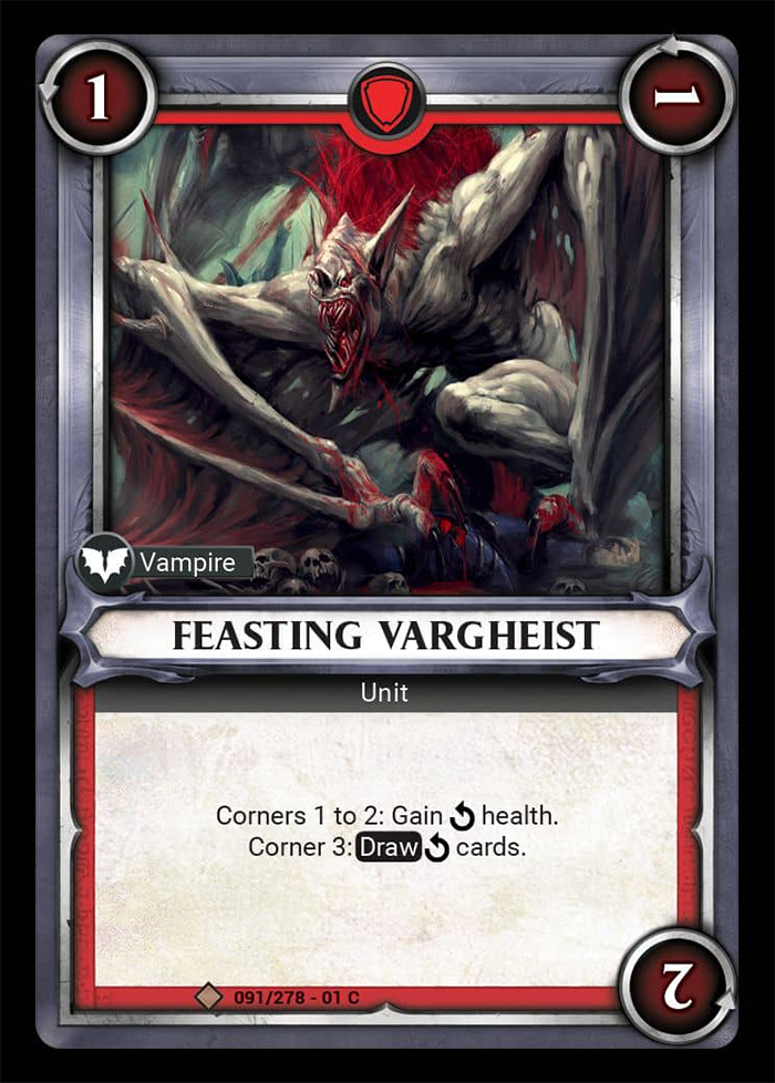 Warhammer Age of Sigmar Champions: 091- Feasting Vargheist 