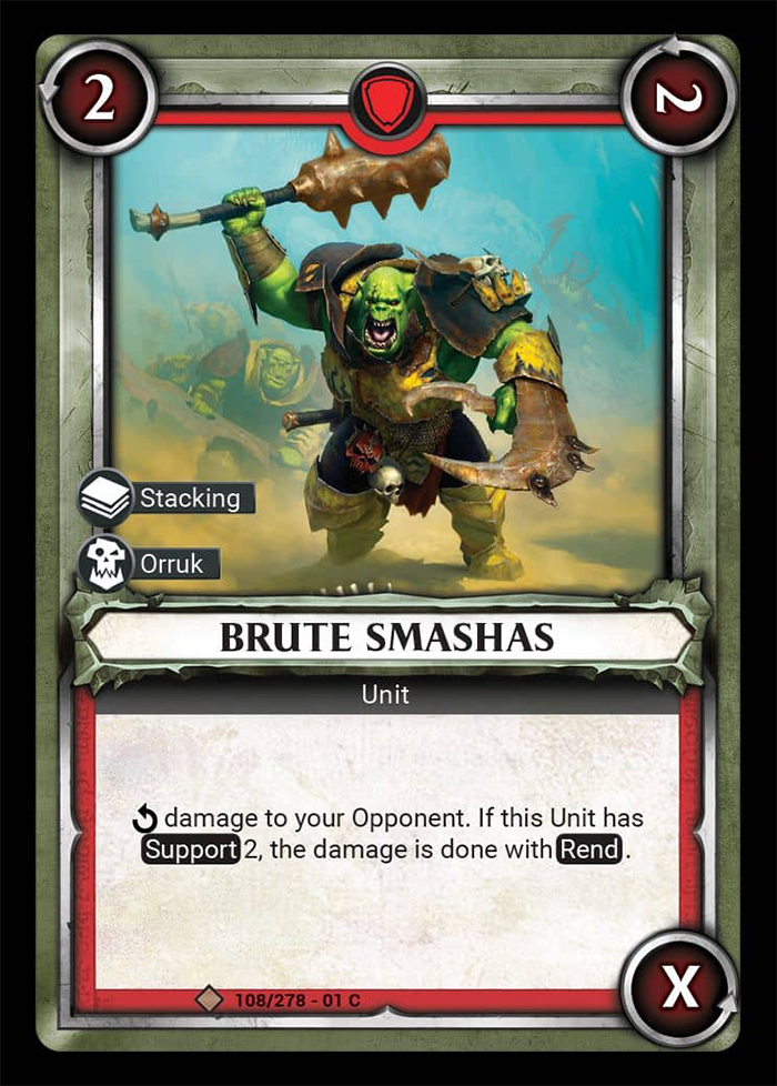 Warhammer Age of Sigmar Champions: 108- Brute Smashas 