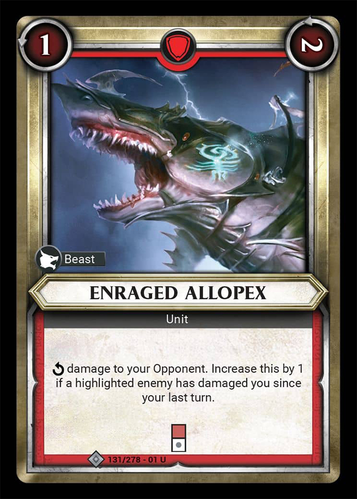 Warhammer Age of Sigmar Champions: 131- Enraged Allopex 
