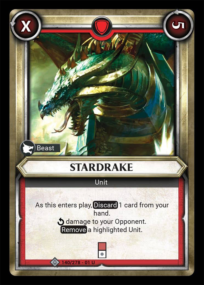 Warhammer Age of Sigmar Champions: 140- Stardrake 