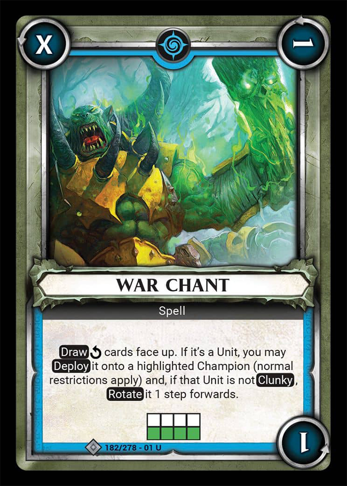 Warhammer Age of Sigmar Champions: 182- War Chant 