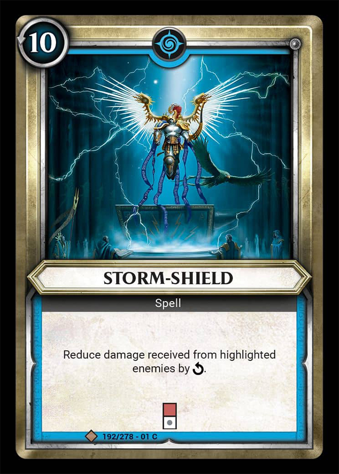 Warhammer Age of Sigmar Champions: 192- Storm-Shield 