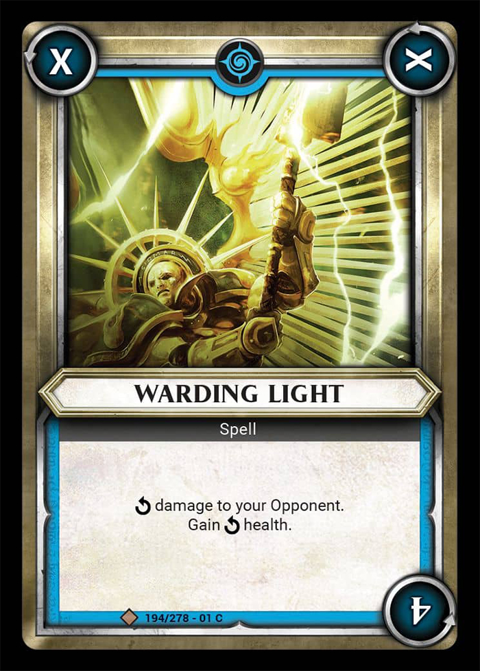 Warhammer Age of Sigmar Champions: 194- Warding Light 