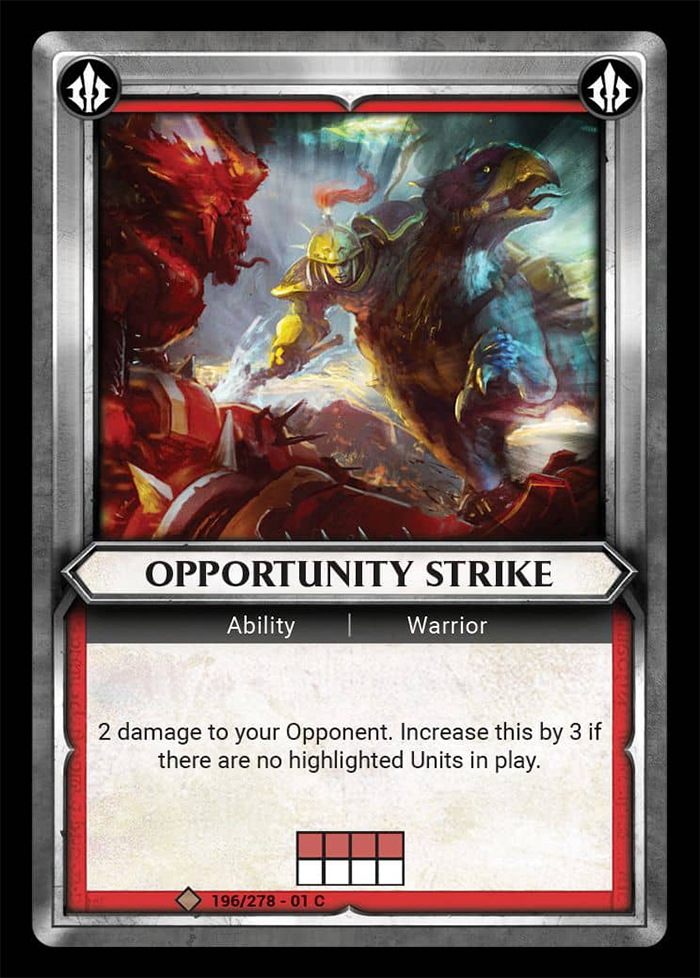 Warhammer Age of Sigmar Champions: 196- Opportunity Strike 