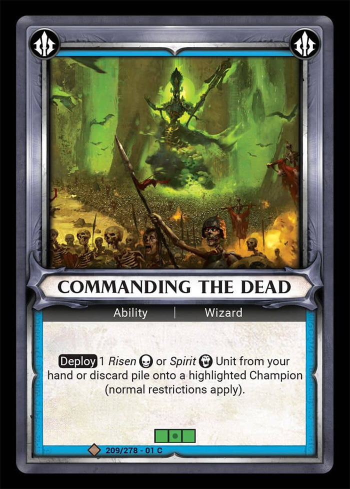 Warhammer Age of Sigmar Champions: 209- Commanding the Dead 