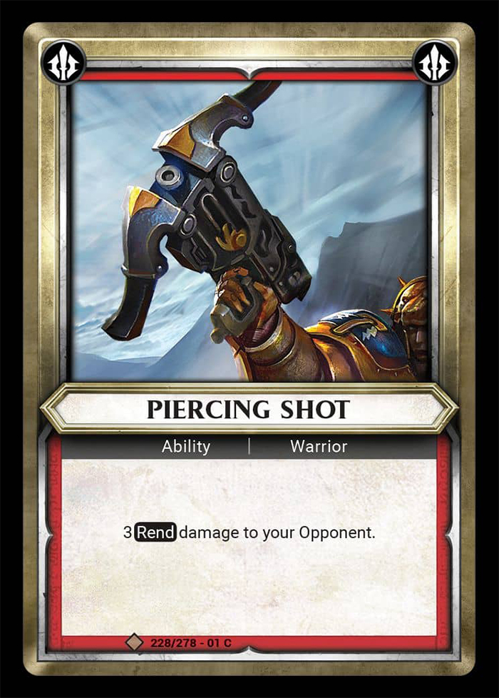 Warhammer Age of Sigmar Champions: 228- Piercing Shot 