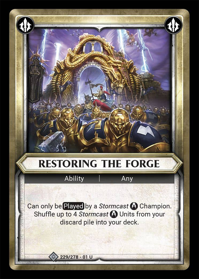 Warhammer Age of Sigmar Champions: 229- Restoring the Forge 