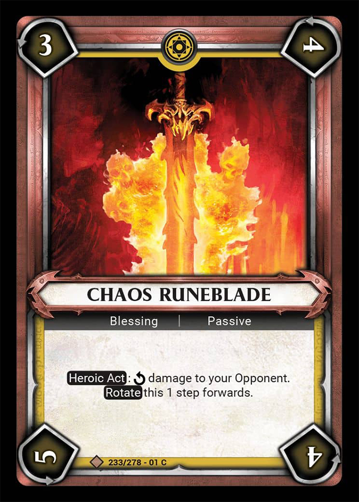 Warhammer Age of Sigmar Champions: 233- Chaos Runeblade 