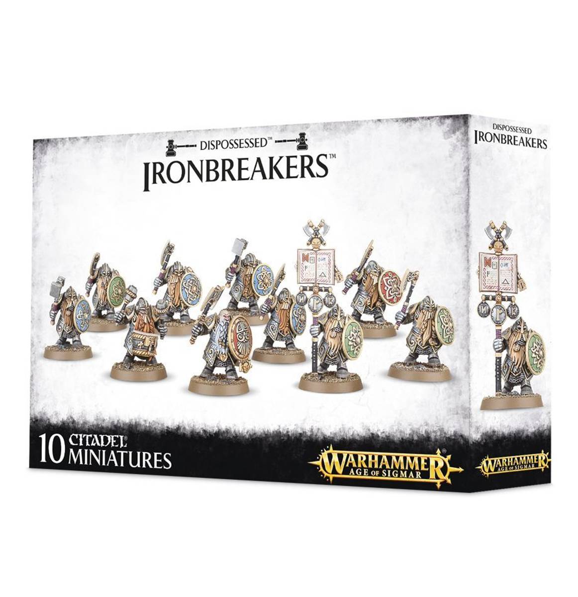 Warhammer Age of Sigmar: Cities of Sigmar: Dwarf Dispossessed Ironbreakers/ Irondrakes  
