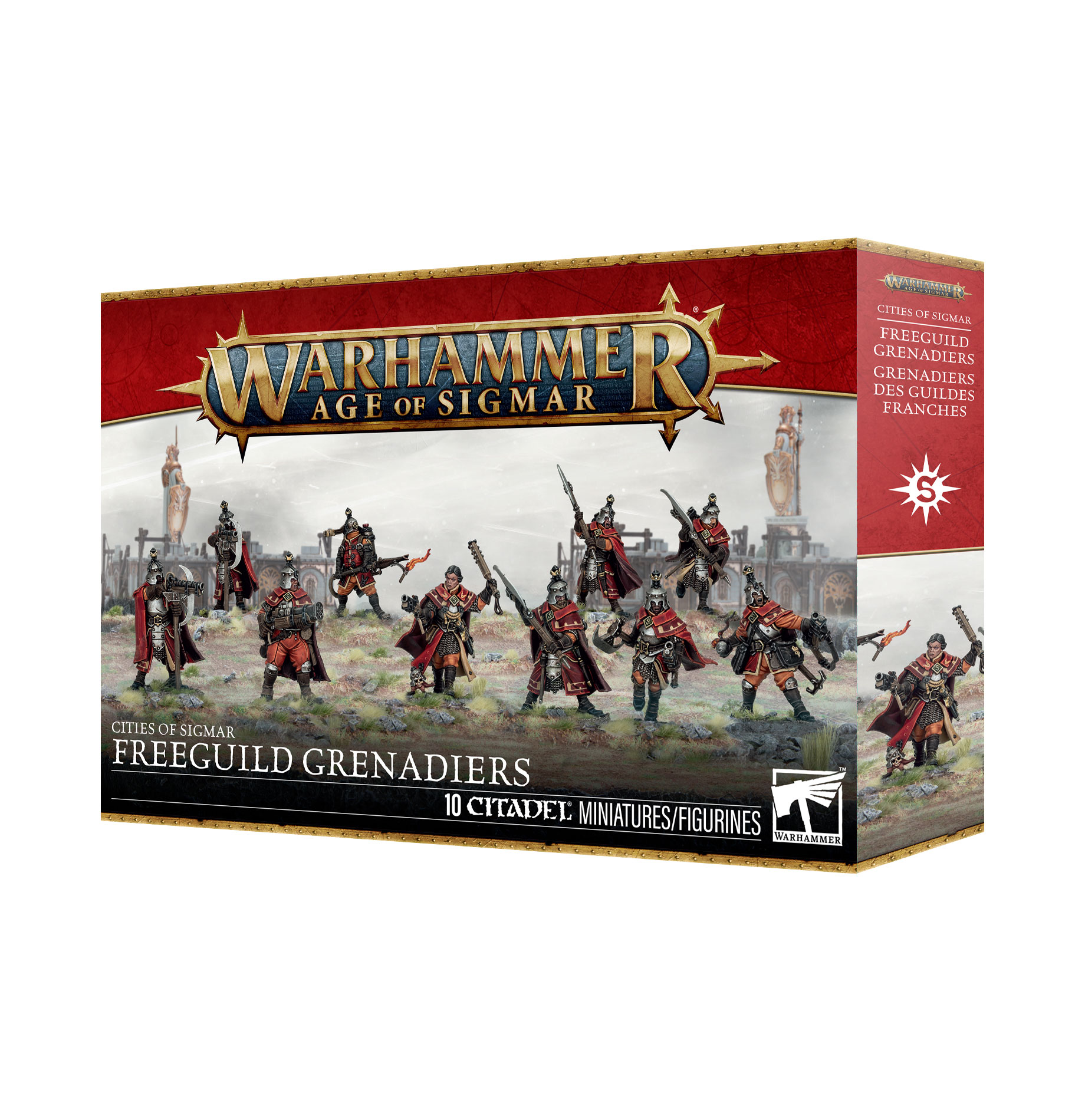 Warhammer Age of Sigmar: Cities of Sigmar: Freeguild Grenadiers 