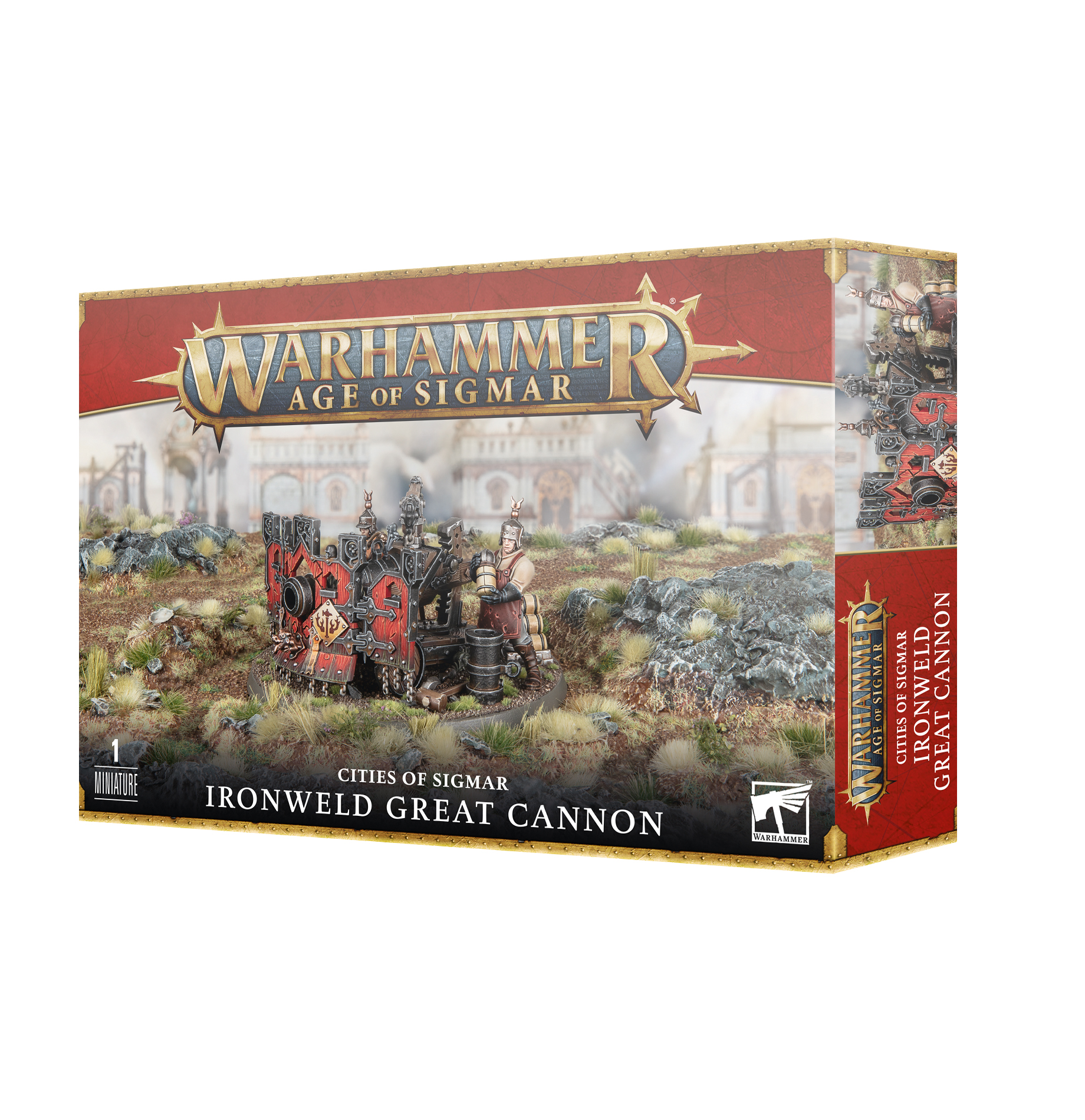 Warhammer Age of Sigmar: Cities of Sigmar: Ironweld Great Cannon 