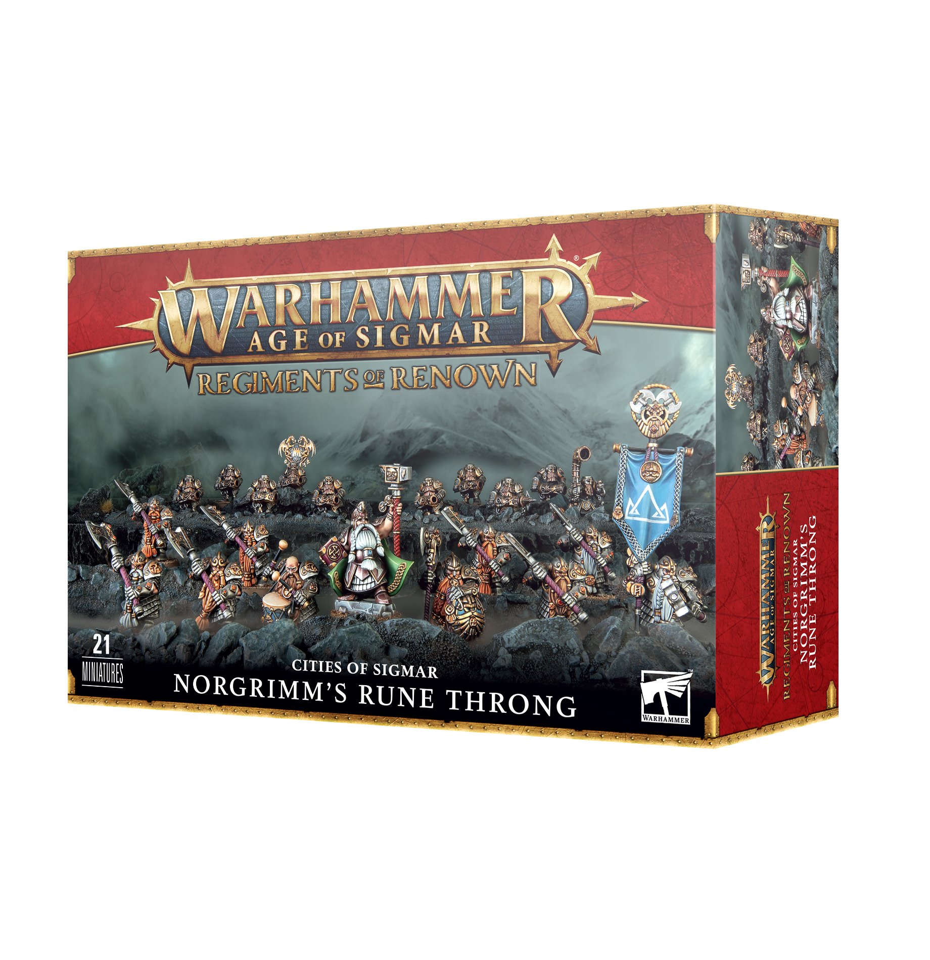 Warhammer Age of Sigmar: Cities of Sigmar: Norgrimms Rune Throng 
