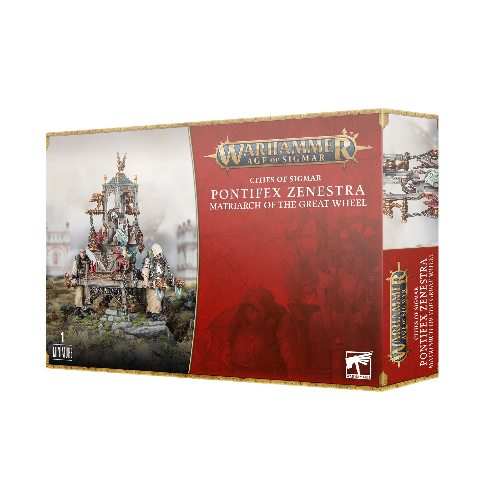 Warhammer Age of Sigmar: Cities of Sigmar: Pontifex Zenestra Matriarch of the Great Wheel 
