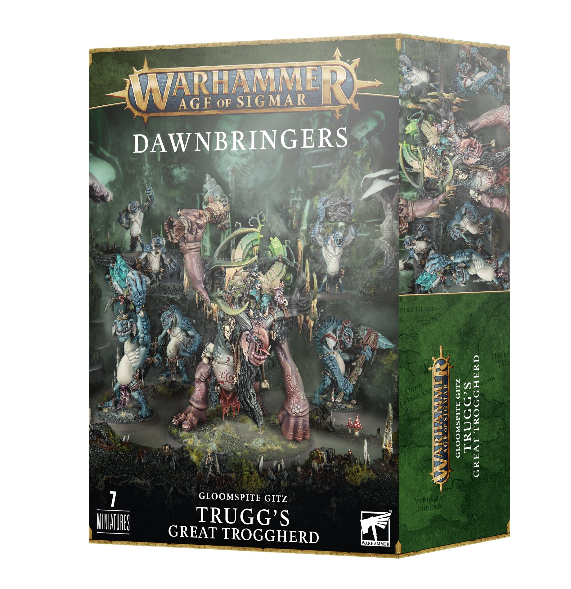 Warhammer Age of Sigmar: Dawnbringers: Gloomspite Gitz: Truggs Great Troggherd 