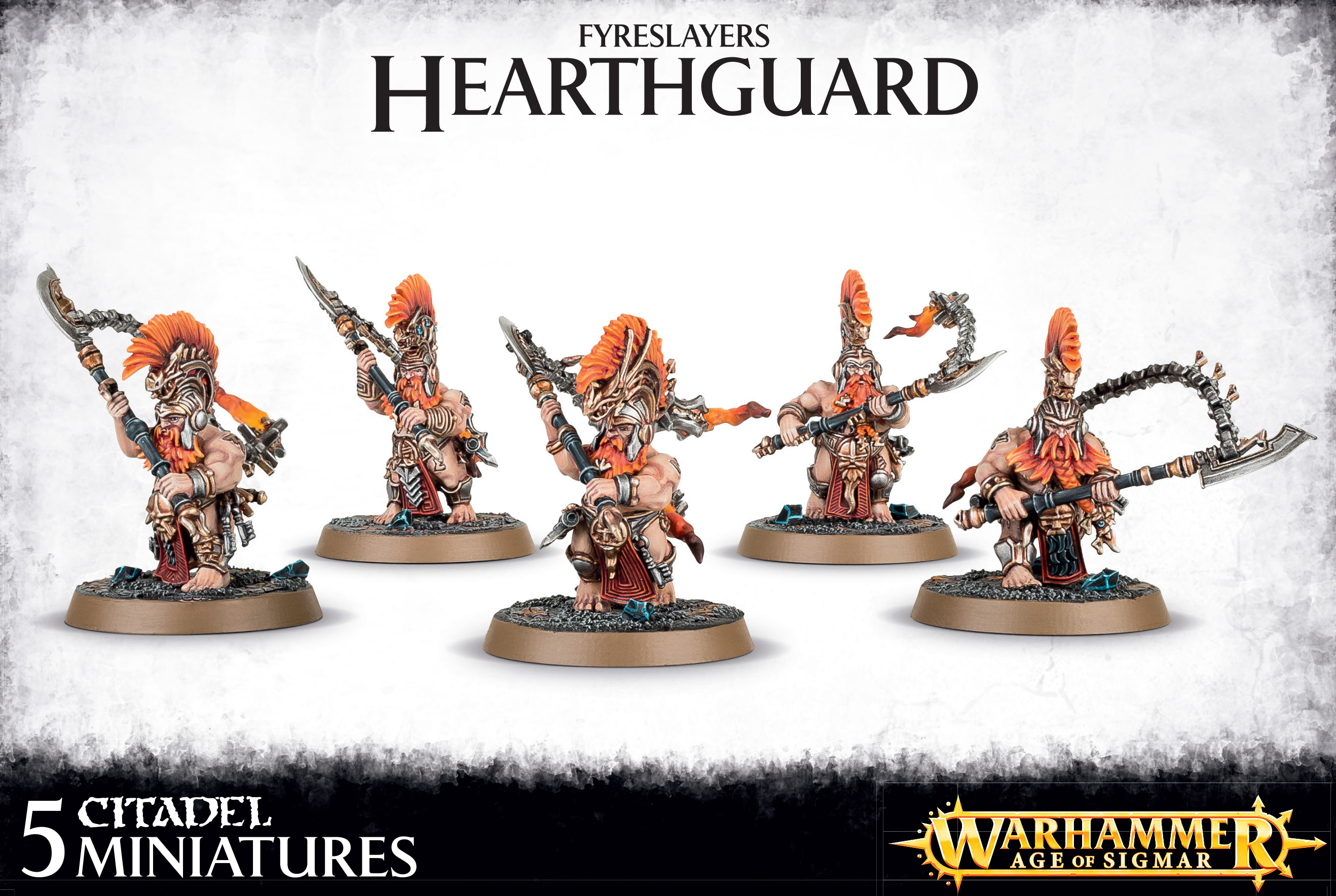 Warhammer Age of Sigmar: Fyreslayers: Hearthguard/ Hearthguard Berzerkers 