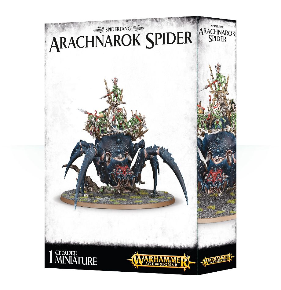 Warhammer Age of Sigmar: Gloomspite Gitz: Arachnarok Spider 