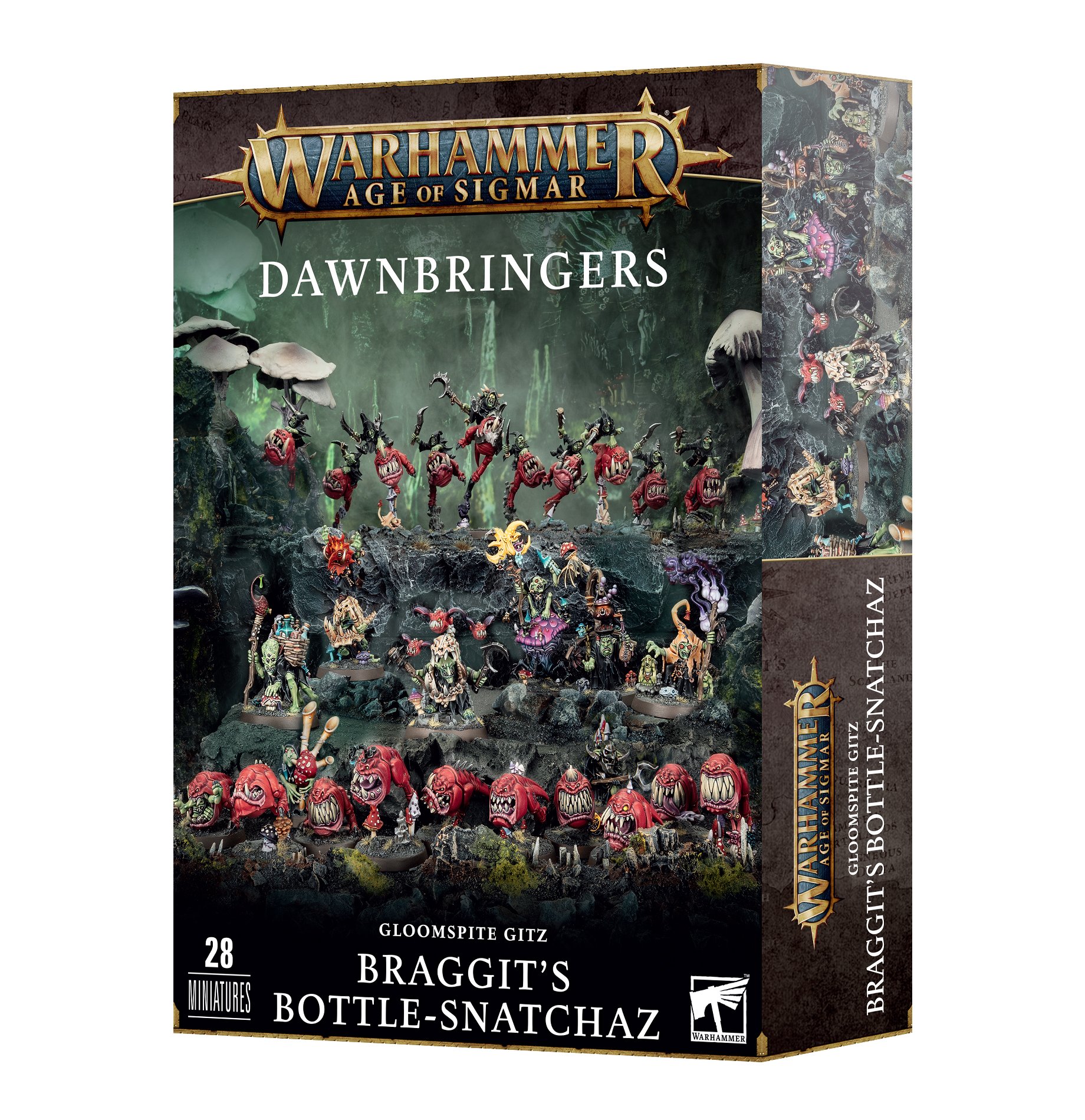 Warhammer Age of Sigmar: Gloomspite Gitz: Dawnbringers:  Braggits Bottle-Snatchaz 
