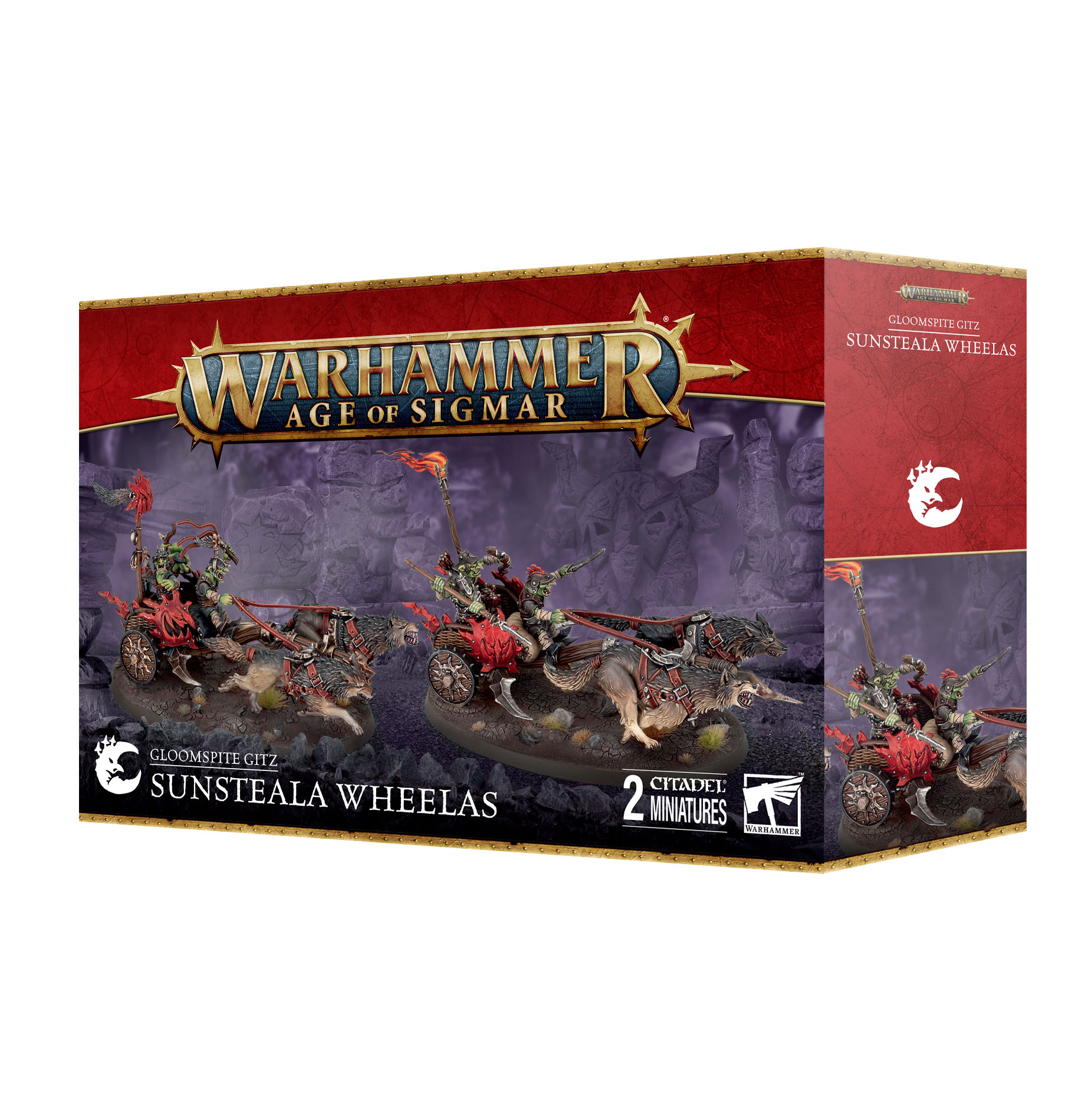 Warhammer: Age of Sigmar: Gloomspite Gitz: Sunsteala Wheelas 