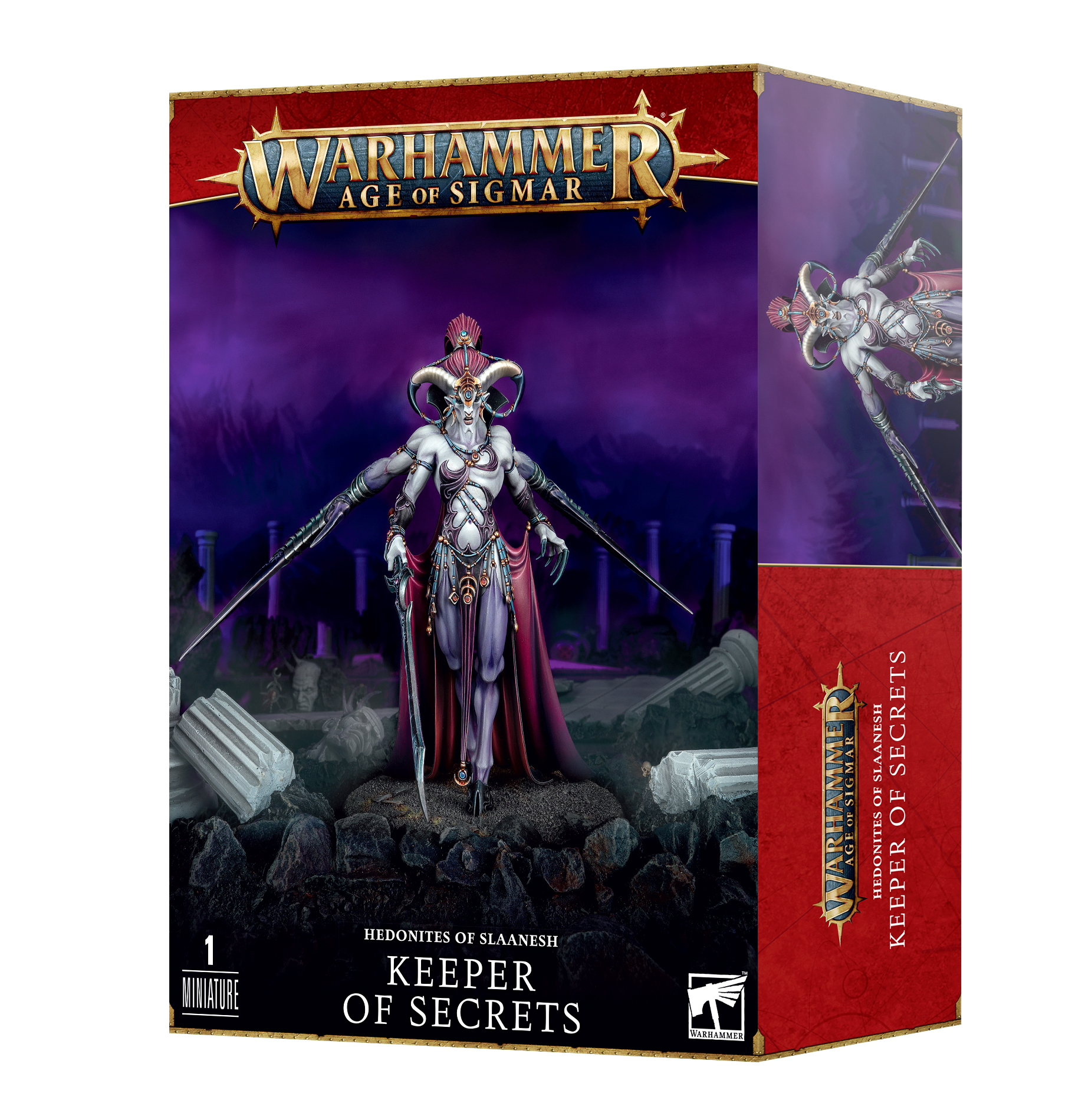 Warhammer Age of Sigmar: Hedonites of Slaanesh: Keeper of Secrets / Shalaxi Helbane 