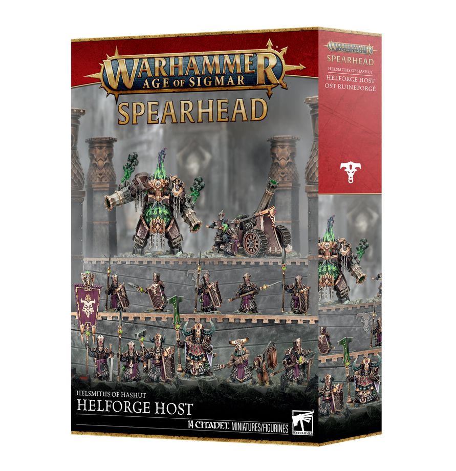 Warhammer: Age of Sigmar: Helsmiths of Hashut: Spearhead: Helforge Host 