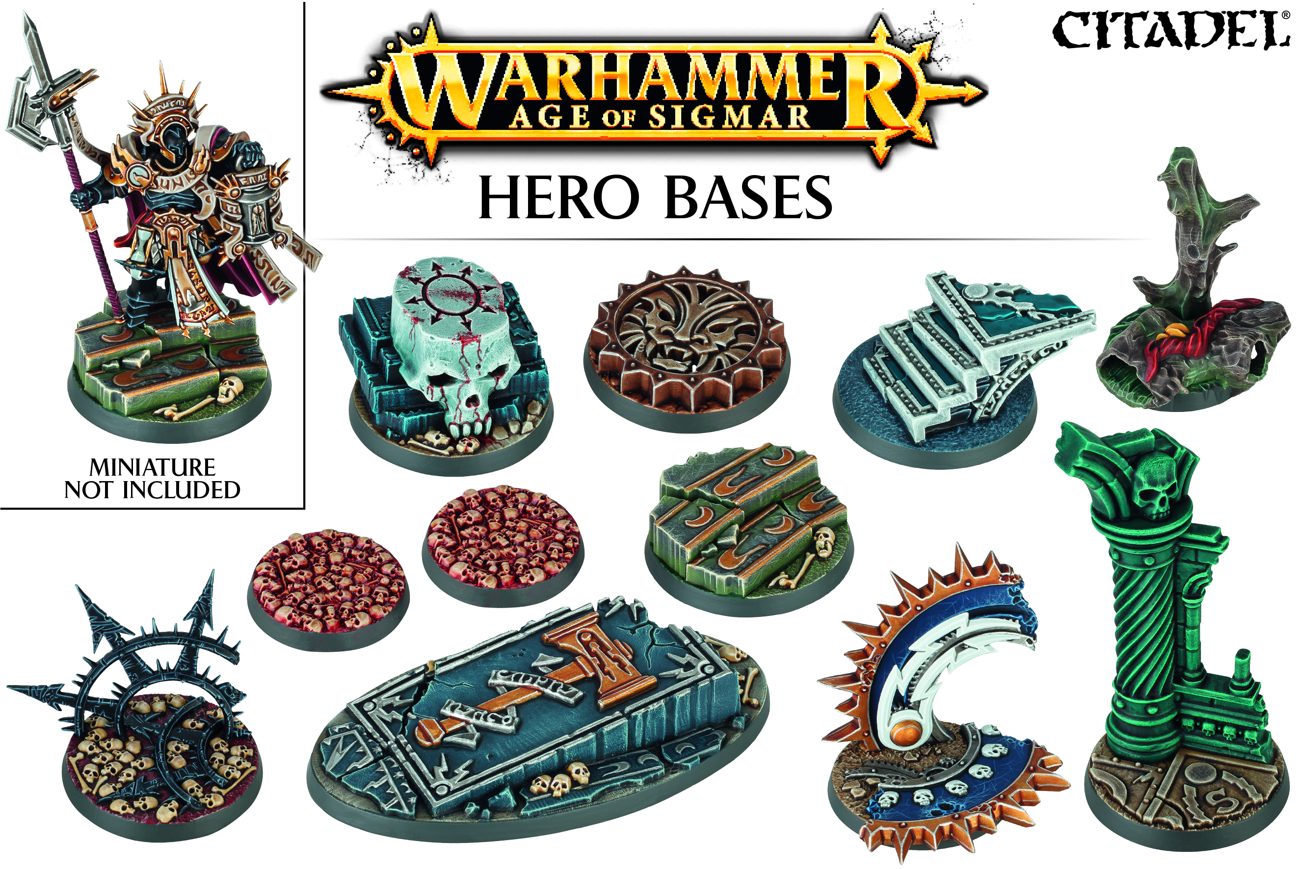 Warhammer: Age of Sigmar: Hero Bases 