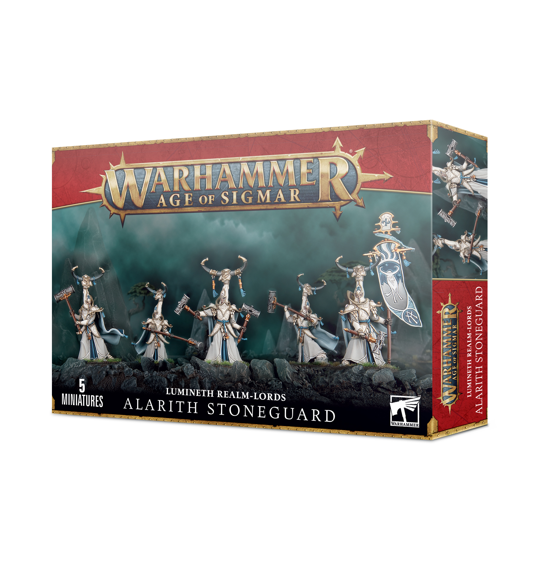 Warhammer Age of Sigmar: Lumineth Realm-lords: Alarith Stoneguard 