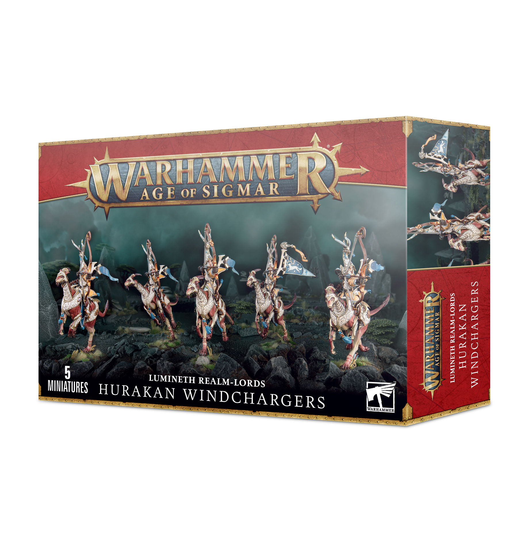 Warhammer: Age of Sigmar: Lumineth Realm-Lords: Hurakan Windchargers 