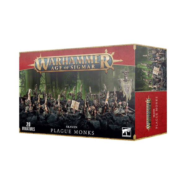 Warhammer Age of Sigmar: Plague Monks 
