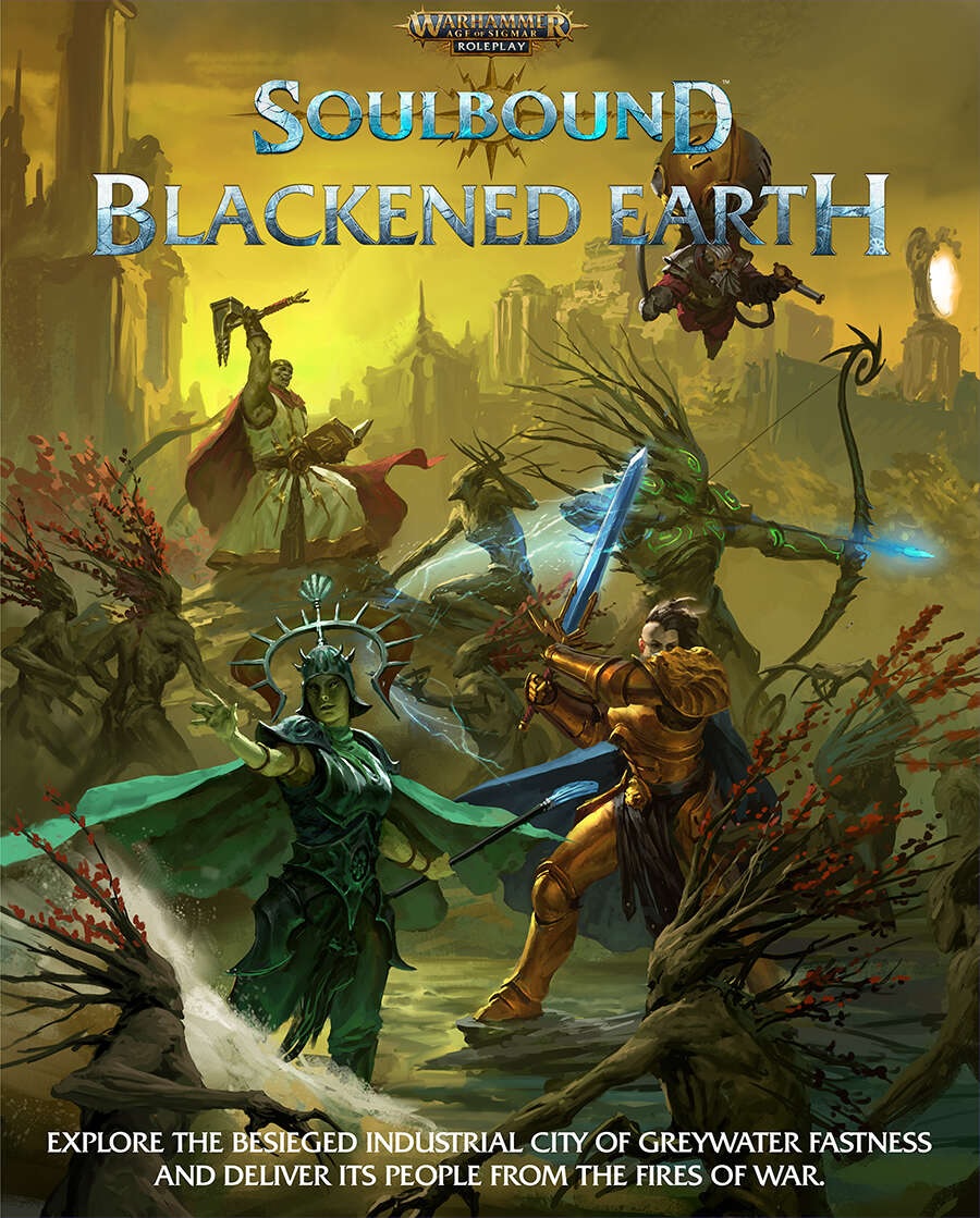 Warhammer Age of Sigmar RPG: Soulbound: Blackened Earth (HC) 