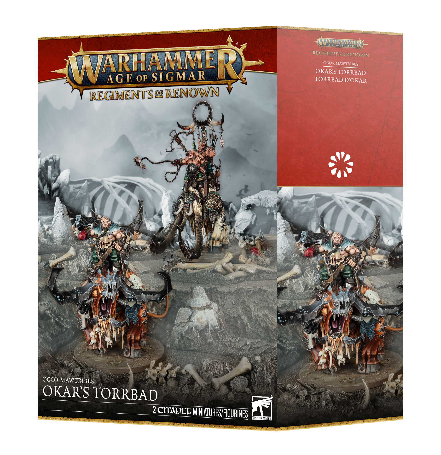 Warhammer: Age of Sigmar: Regiment of Reknown: Ogor Mawtribes: Okars Torrbad (Aug 29th) 