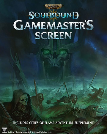 Warhammer Age of Sigmar Roleplay: Soulbound Gamemasters Screen 