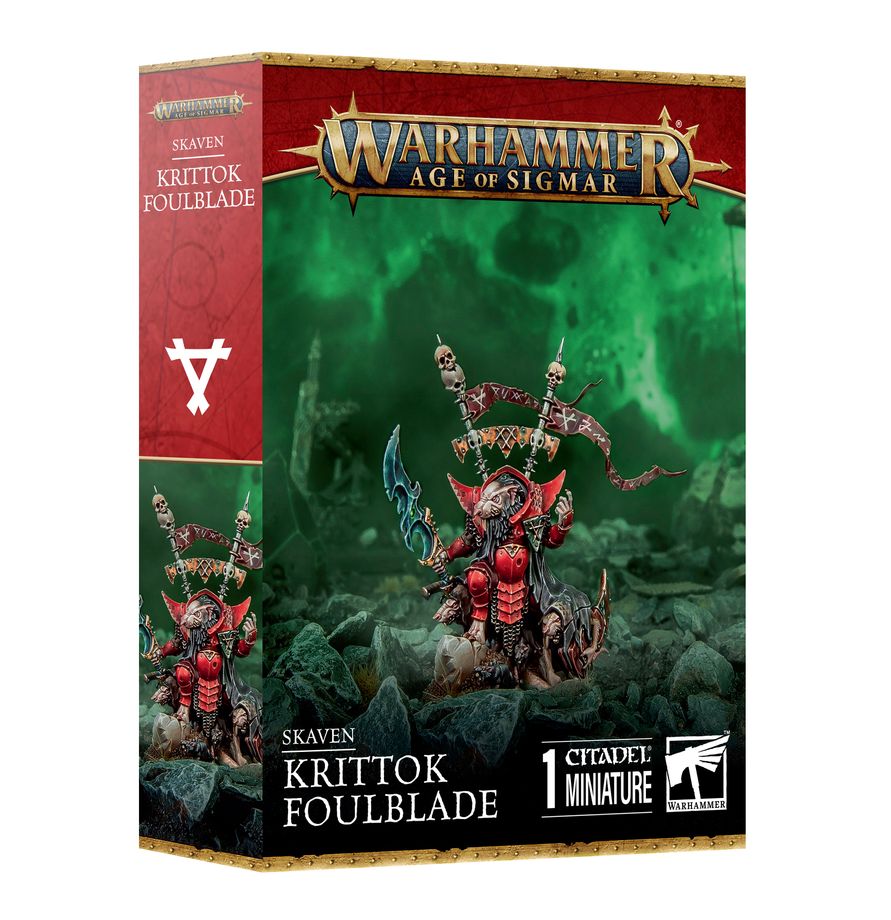 Warhammer: Age of Sigmar: Skaven: Krittok Foulblade 