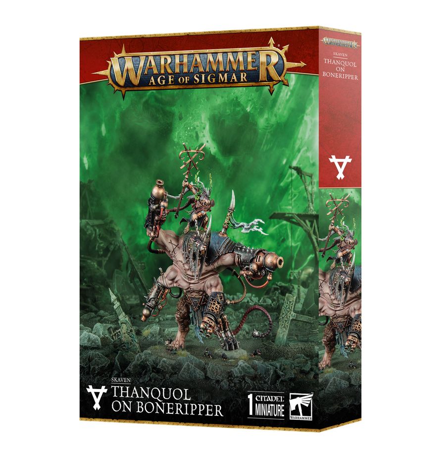 Warhammer: Age of Sigmar: Skaven: Thanquol on Boneripper 