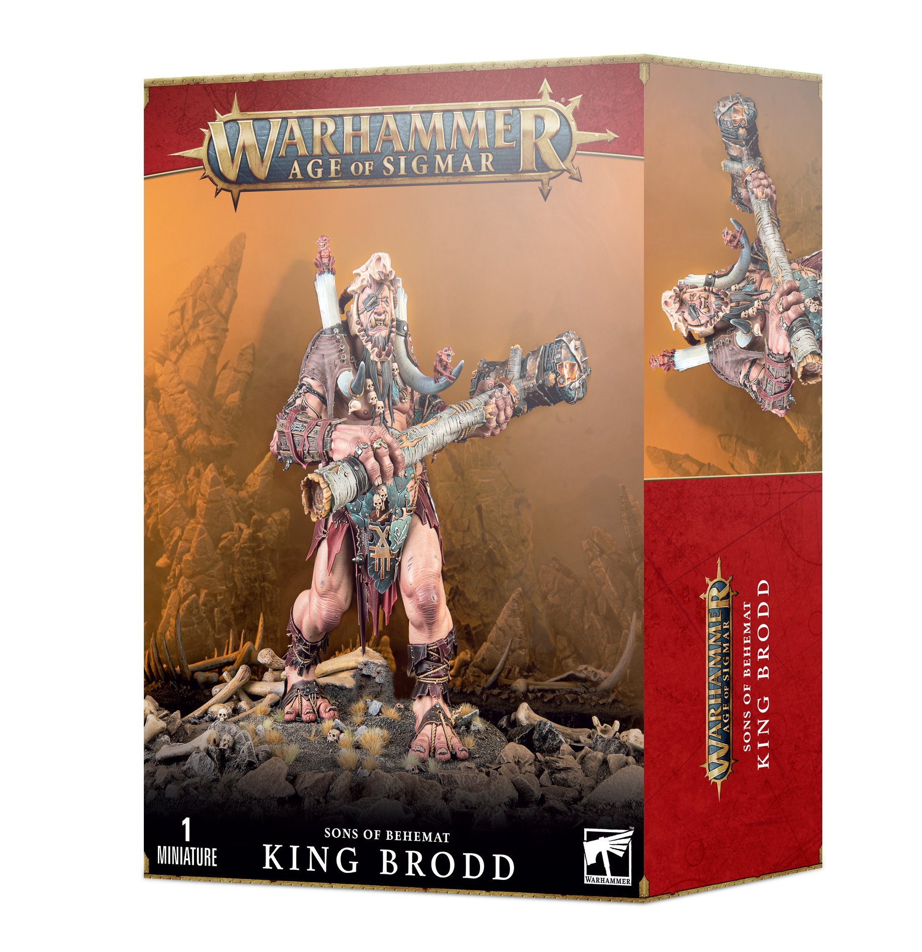 Warhammer Age of Sigmar: Sons of Behemat: King Brodd 