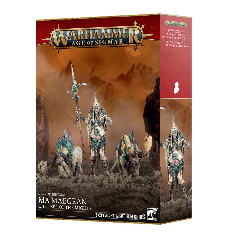 Warhammer: Age of Sigmar: Sons of Behemat: Ma Maegran Chooser of the Mighty (Sept 26th) 