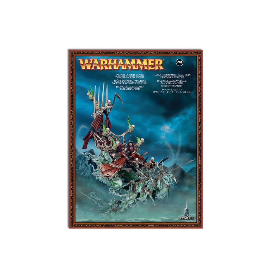 Warhammer Age of Sigmar: Soulblight Gravelords: Coven Throne/ Mortis Engine 