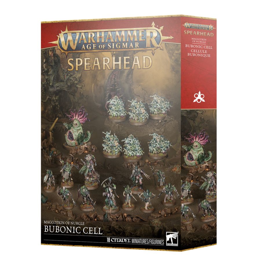 Warhammer: Age of Sigmar: Spearhead: Maggotkin of Nurgle: Bubonic Cell 