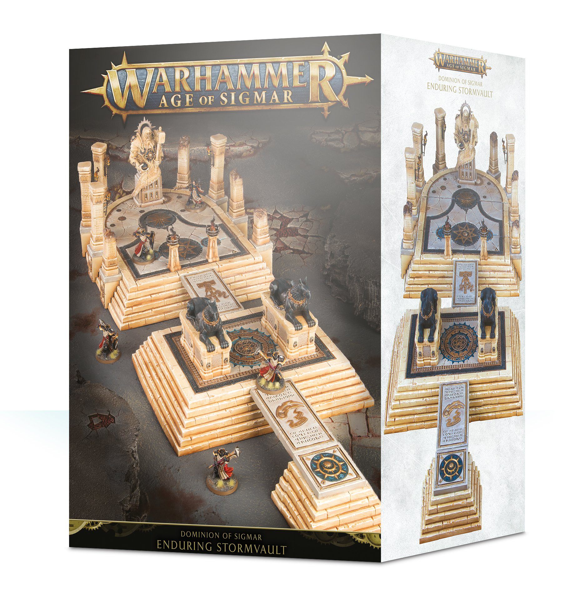 Warhammer Age of Sigmar: Terrain: Dominion of Sigmar- The Enduring Stormvault 