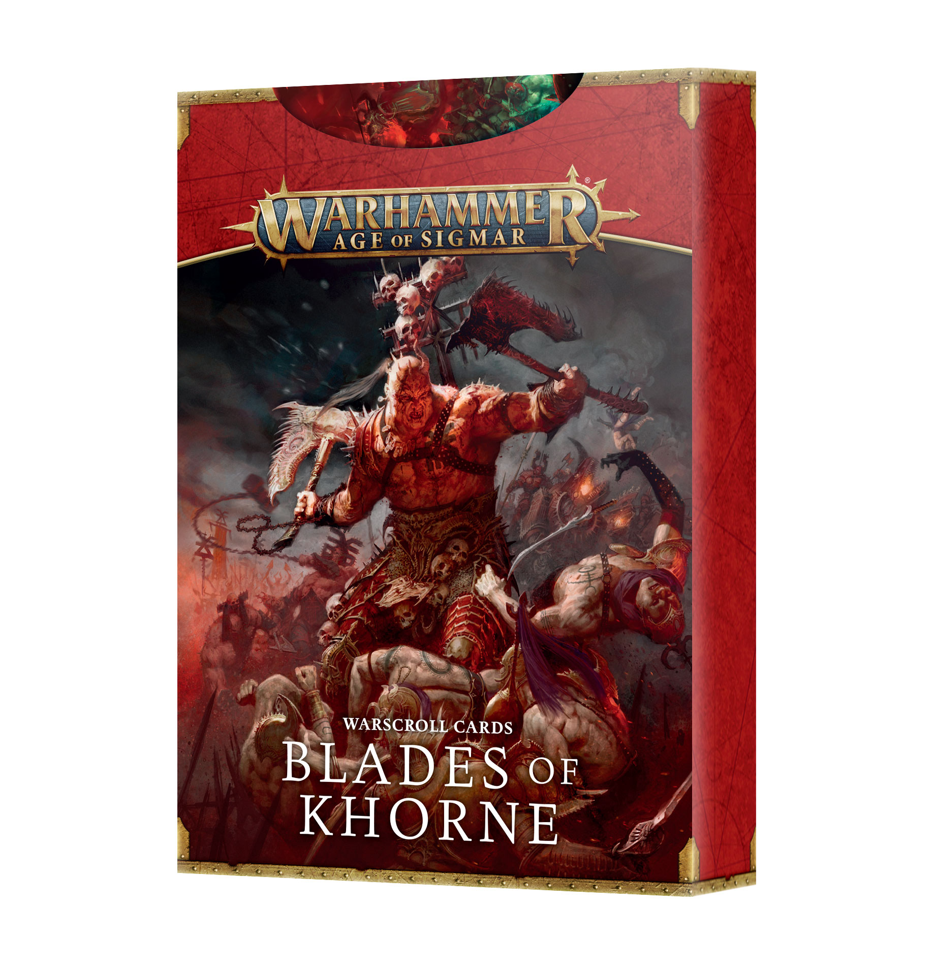 Warhammer Age of Sigmar: Warscroll Cards: Blades of Khorne 