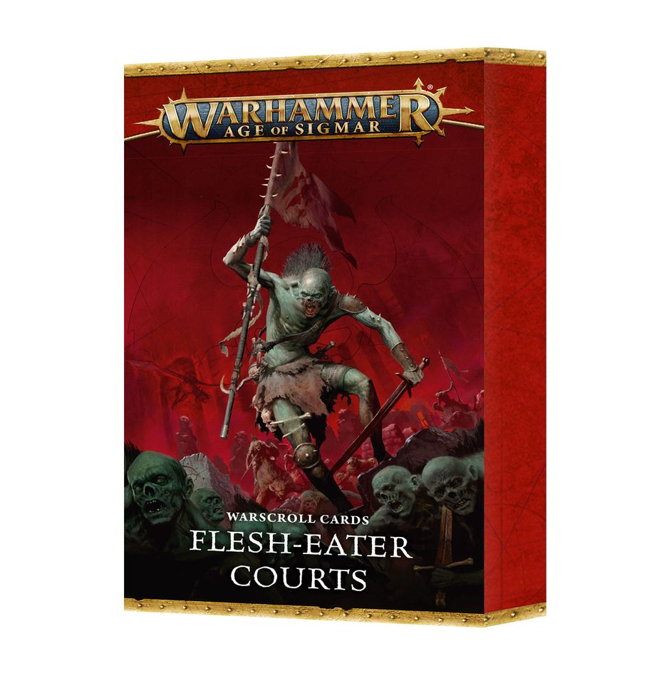 Warhammer Age of Sigmar: Warscroll Cards: Flesh-Eater Courts (2025)  