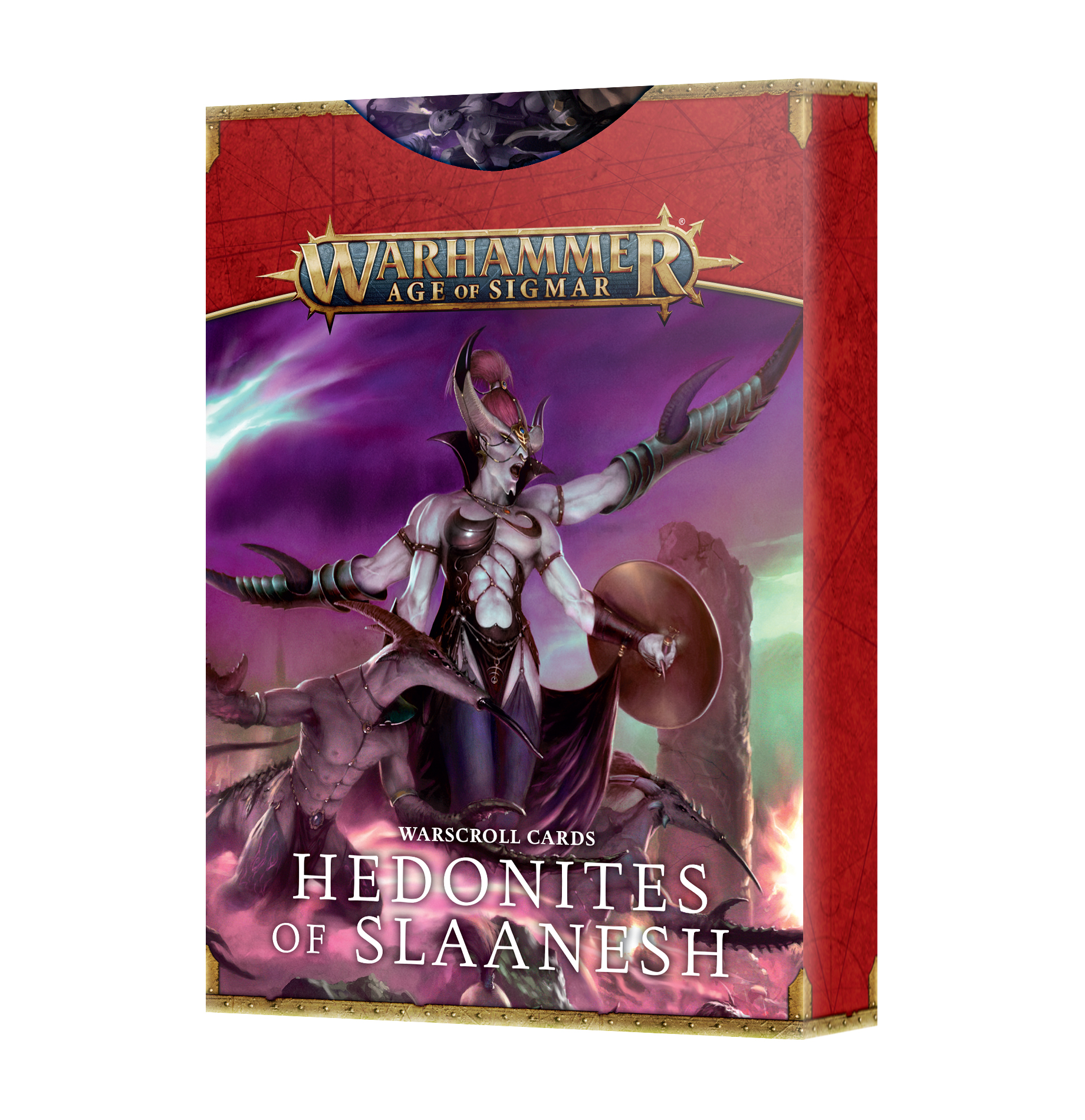 Warhammer Age of Sigmar: Warscroll Cards: Hedonites of Slaanesh 