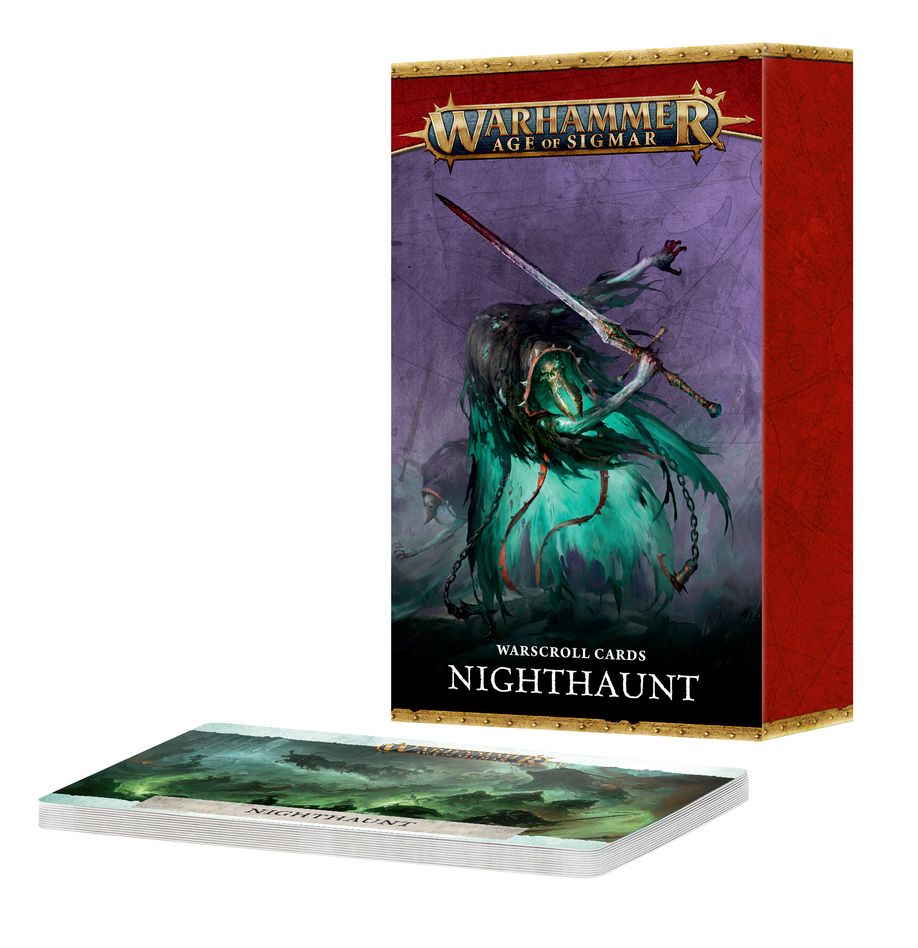 Warhammer Age of Sigmar: Warscroll Cards: Nighthaunt (2025) 