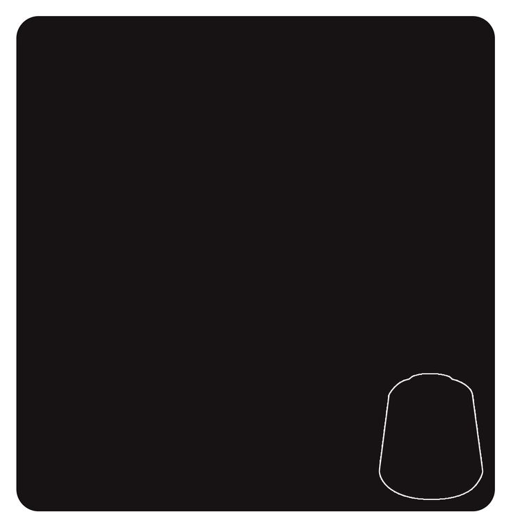 Warhammer Color: Base: Corvus Black 