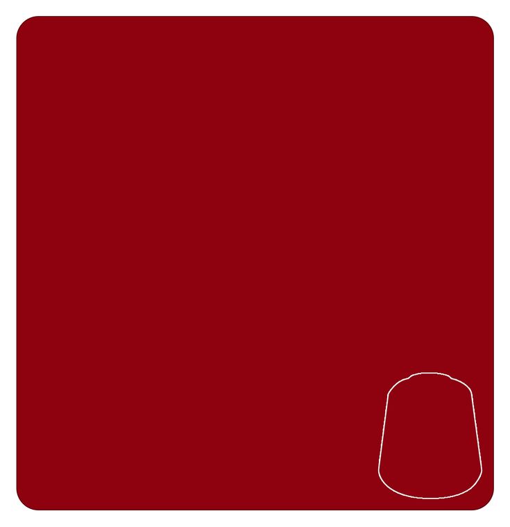 Warhammer Colour: Base: Mephiston Red 