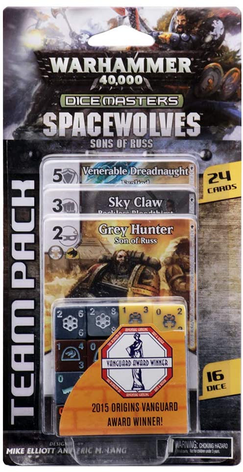 Warhammer Dice Masters: Team Pack #1 - Space Wolves - Sons of Russ 