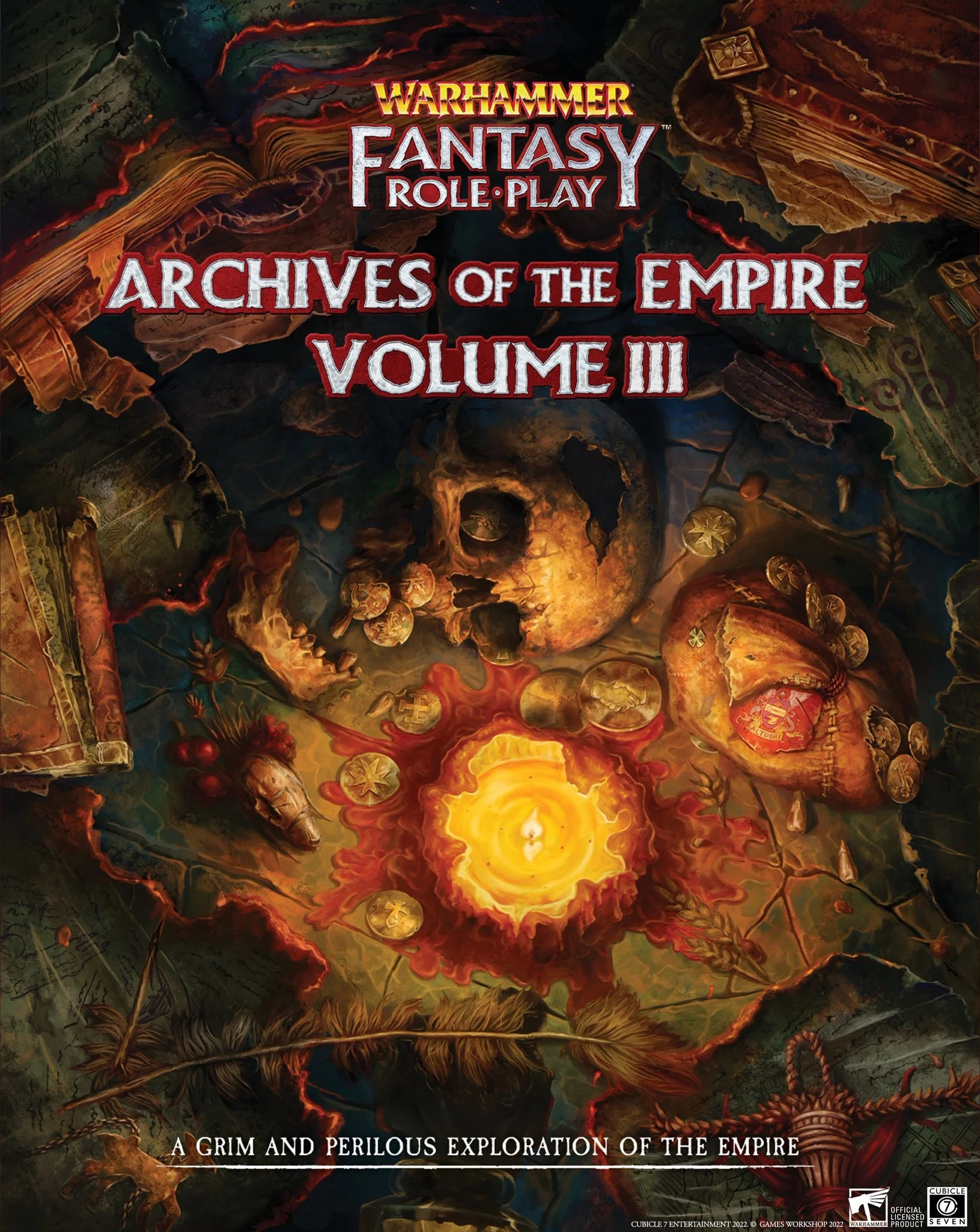 Warhammer Fantasy Roleplay (4th Ed): ARCHIVES OF THE EMPIRE: VOLUME 3 