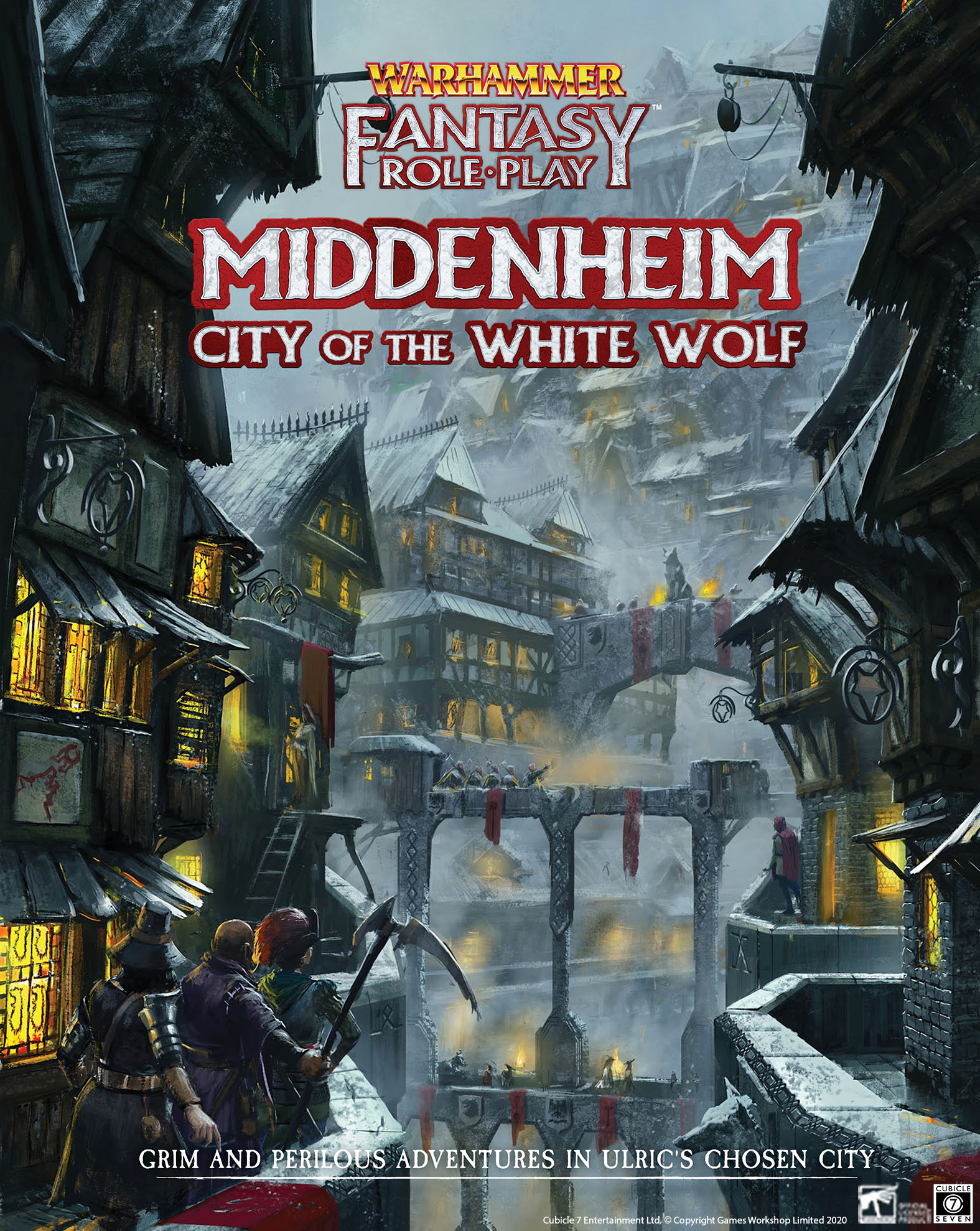 Warhammer Fantasy Roleplay (4th Ed): Middenheim: City of the White Wolf 