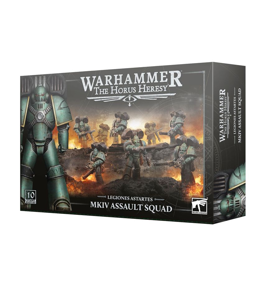 Warhammer: The Horus Heresy: Legiones Astartes: MKIV Assault Squad (Aug 8th) 