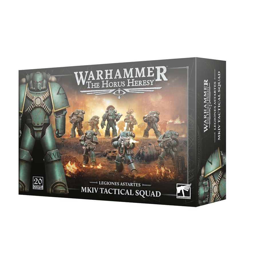 Warhammer: The Horus Heresy: Legiones Astartes: MKIV Tactical Squad (Aug 8th) 