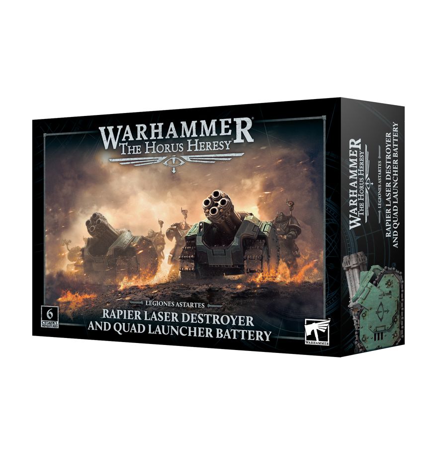 Warhammer: The Horus Heresy: Legiones Astartes: Rapier Laser Destroyer and Quad Launcher Battery 